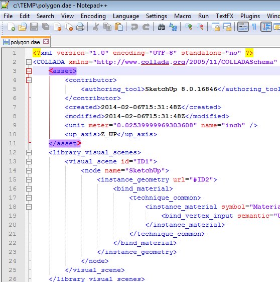 Notepad++ Screenshot of editing a file
